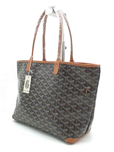 goyard artois black and tan|Artois bag for sale.